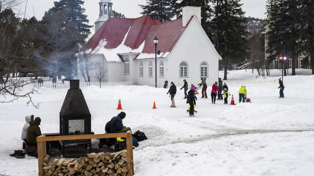 Labyrinthe de neige