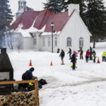 Labyrinthe de neige